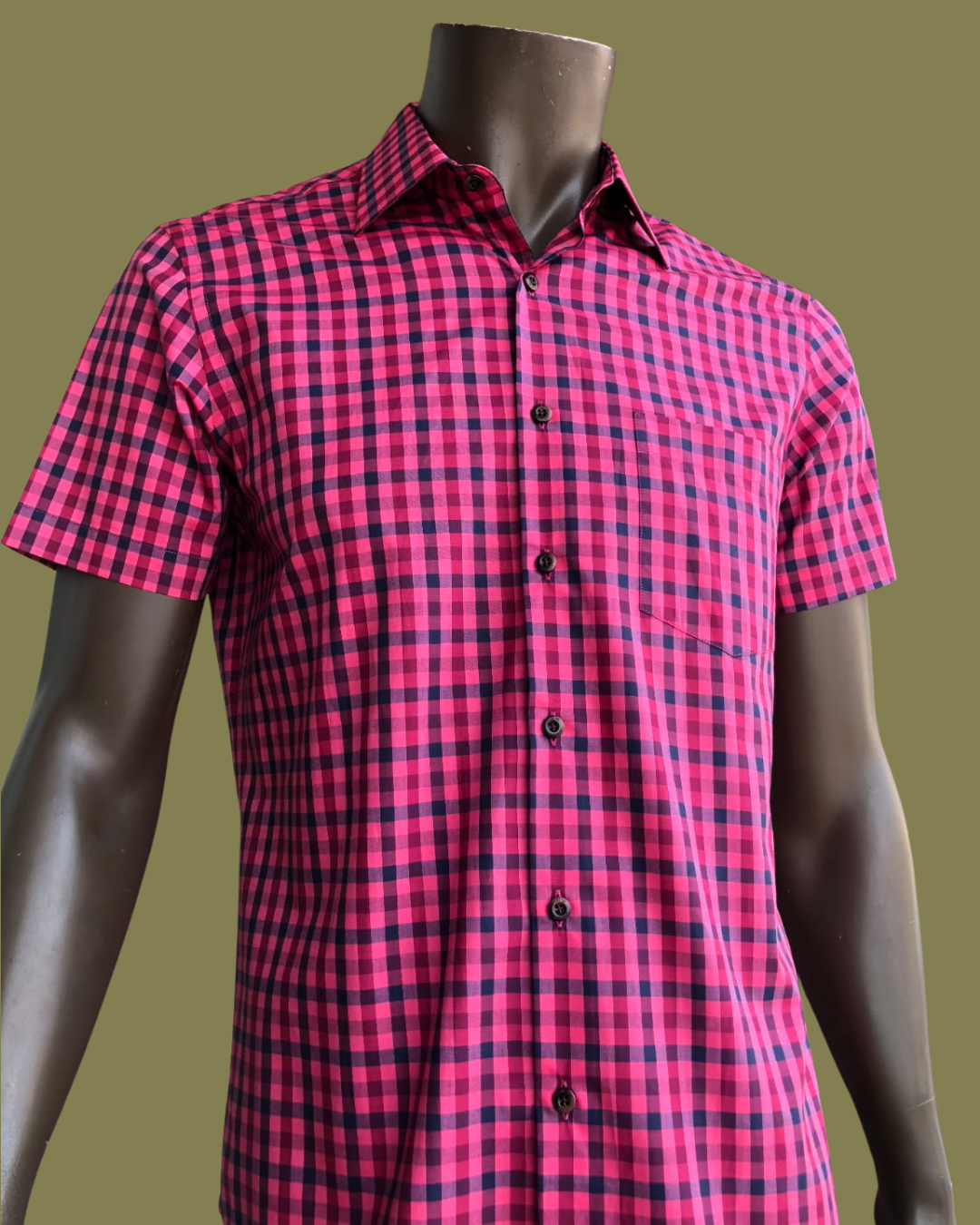 CAMISA MC - Cuadros Vibrantes