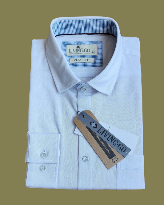 CAMISA ML - Blanco Clásico