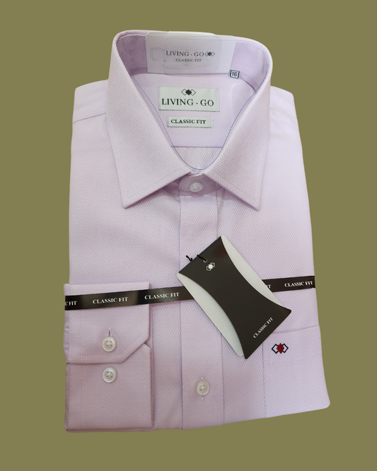 CAMISA ML DE VESTIR - Color Lila