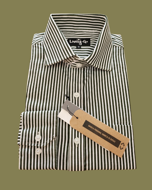 CAMISA ML - MIL RAYAS VERDE