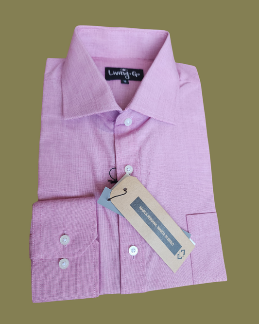 CAMISA ML DE VESTIR - Rosa Elegante