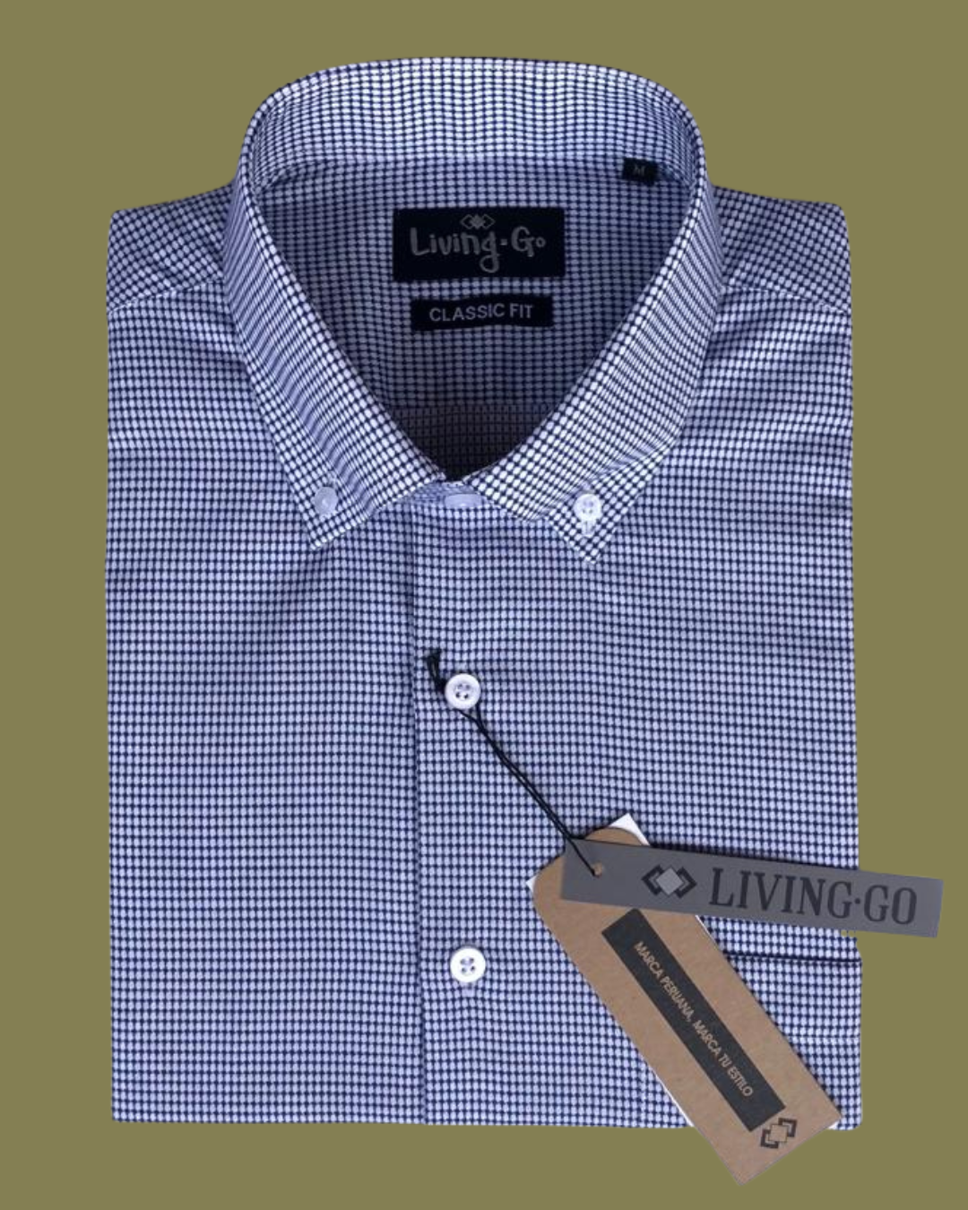 CAMISA MC CLASSIC FIT - Micro Check
