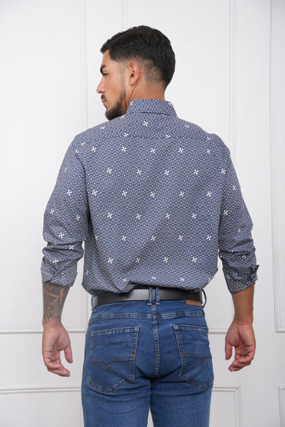 CAMISA MC - Constelación Slim Fit